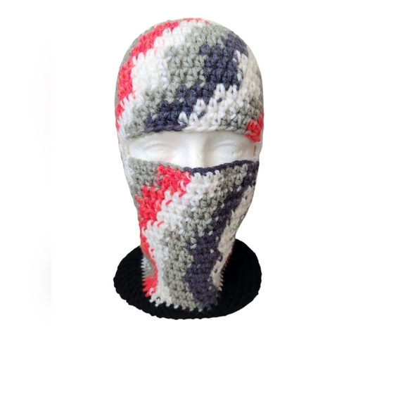 Black-multi Color  Ski Mask - Picture 1 of 2